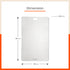 ENOX Stainless Steel Chopping Board | Large For Home (Size: 250mm x 350mm, Thickness: 1.5mm)